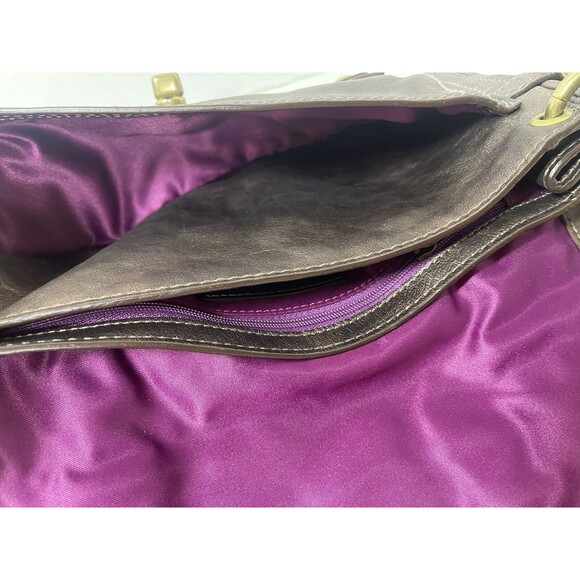 Coach Legacy Garcia Oversized Clutch 12707 Bronze Leather Brass Hardware - Picture 6 of 9